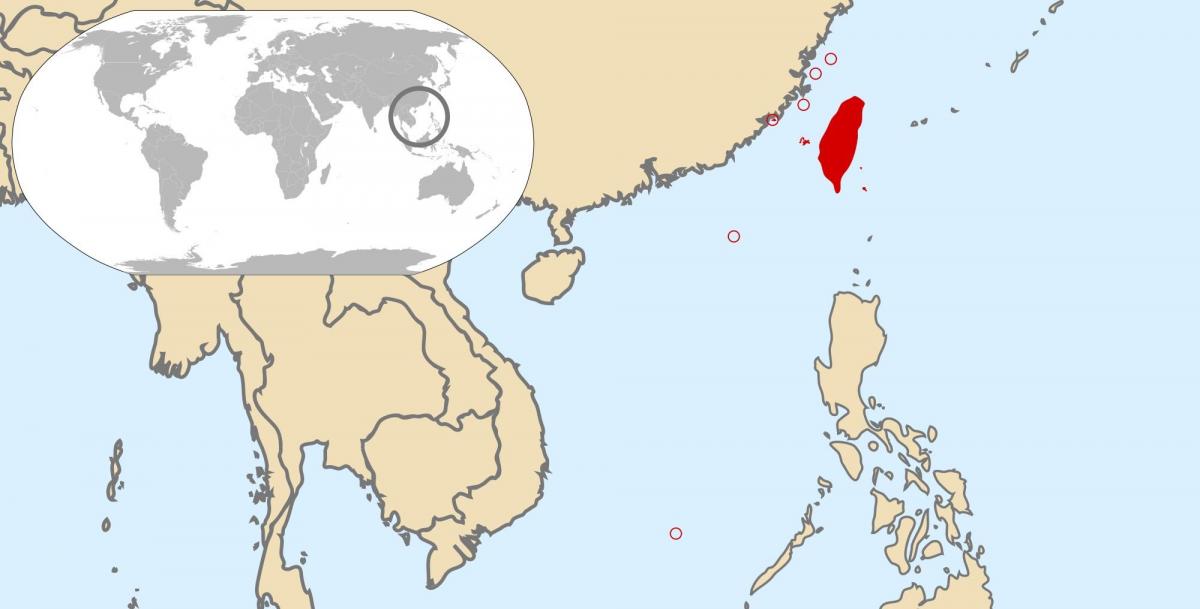 Taiwan 글로벌 지도