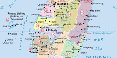 지도 대만 도시