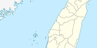 지도 Taiwan 벡터