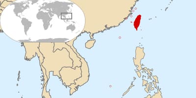 세계지도를 보여주는 대만