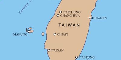 Taiwan 국제 공항 지도