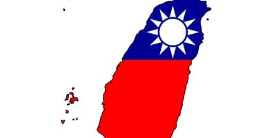 지도의 플래그 Taiwan