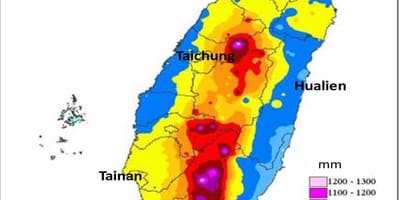 지도 Taiwan 기후